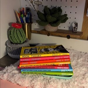 Colorful Poetry Book Set by Robert M Drake.